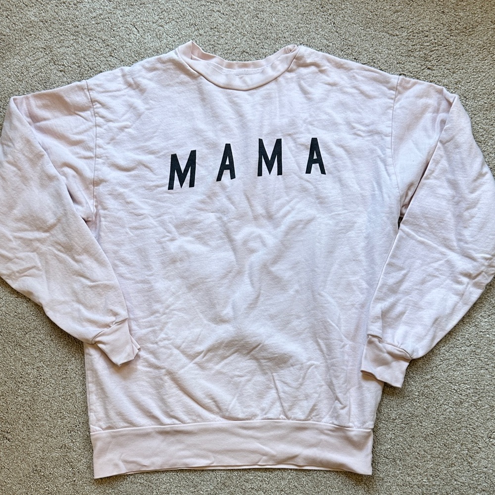 Ford and Wyatt Pink 'MAMA' Sweatshirt